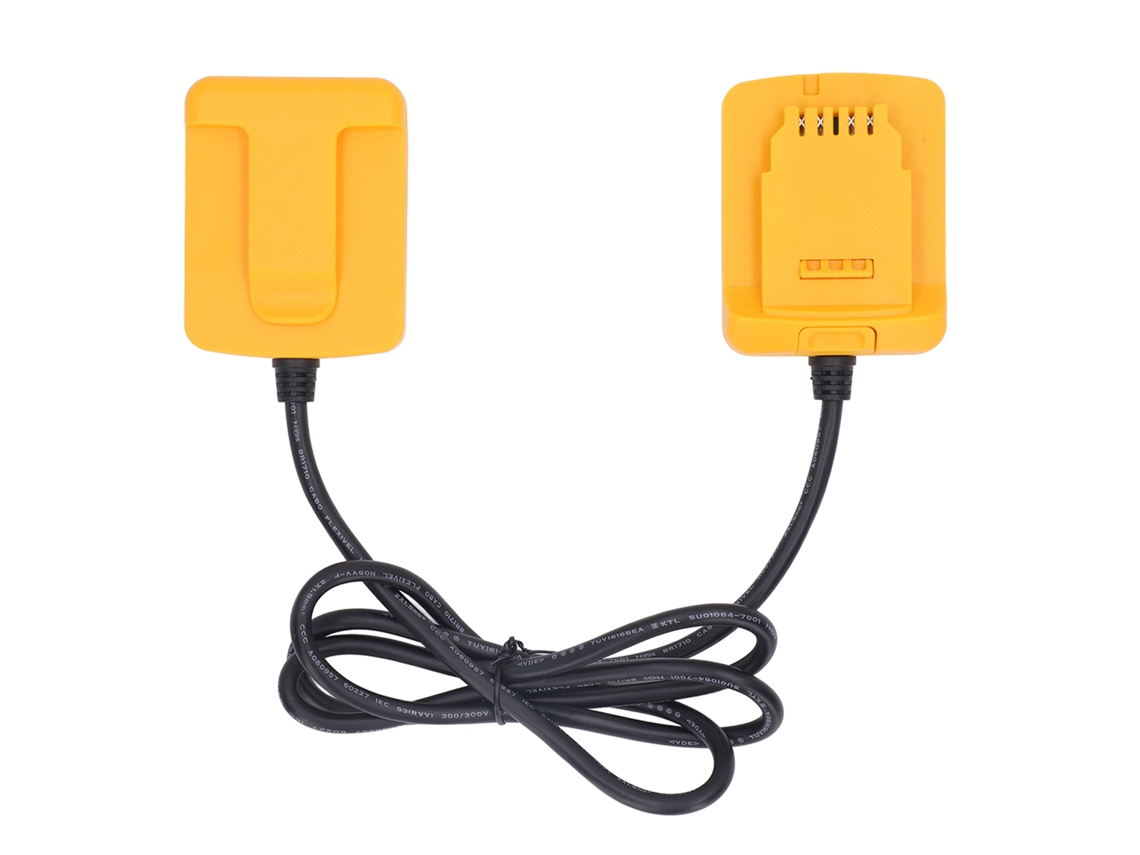 Adaptador Convertidor De Potencia De Batería Abs De 1,6 M Y 18 V Para Dcb201, Dcb203, Dcb204, Dcb206, Dcb207 Y Dcb208.