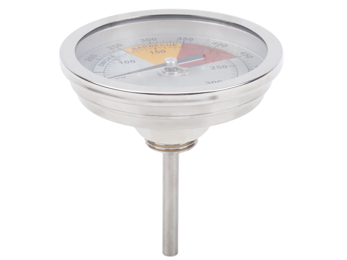 Termómetro Para Horno Y Barbacoa De Acero Inoxidable De 0 A 300 ℃ Con Rosca Npt De 1/2 Pulgada.