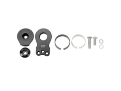Ymsl Protector De Servo 25t Aluminio Ligero Universal Brazo De Servo Para Coche Rc 1/10 Negro Hxl