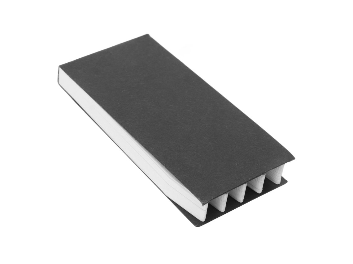 Papel de prueba de perfume desechable de 100 piezas con cubierta negra Sunflare