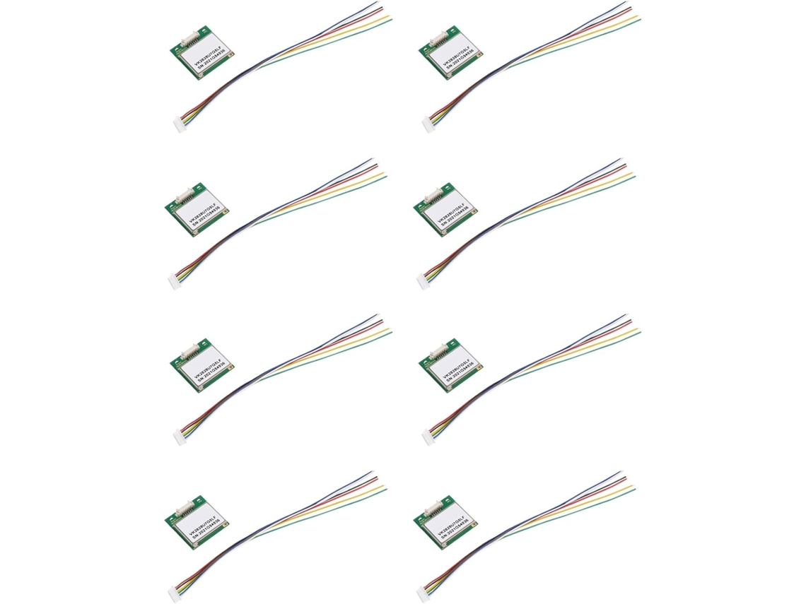 8 Módulos Gps Ttl Vk2828u7g5lf De 1-10 Hz Con Antena, Control De Vuelo Y Flash.