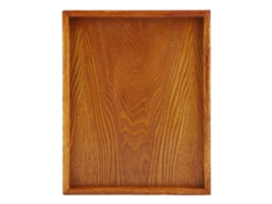 KOFIHETY Bandeja Rectangular de Madera para Té, Servir Aperitivos, Almacenar Comida, Ideal para Hogar y Hotel (30x24 cm)
