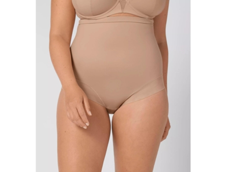 Bragas de Mujer TRIUMPH Cintura Alta True Shape Beige (40)