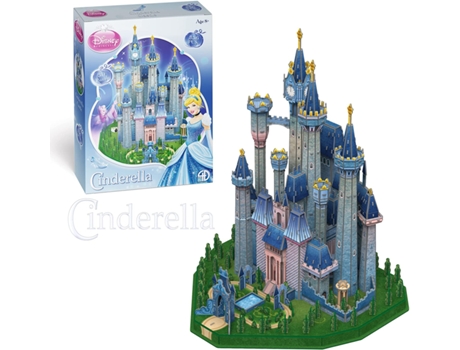 Puzzle 3D Disney Princess Cinderella Castle (Edad Minima: 6 años - 365 piezas)
