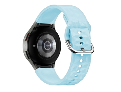 Correa para Galaxy Watch 5 / 5 Pro / 4 Silicona Texturizada Diamante Azul Claro AVIZAR