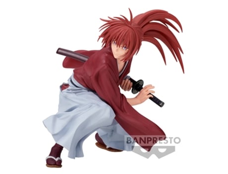 Figura Kenshin Himura Vibration Stars Rurouni Kenshin 12cm BANPRESTO