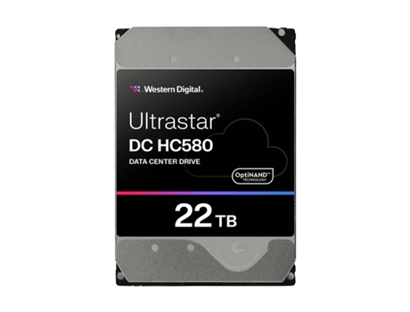 Disco Duro WESTERN DIGITAL Ultrastar DC HC580 WUH722422ALE6L4 (7200 rpm - 3,5 - 22 TB)