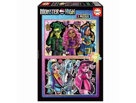 Puzzle EDUCA 2X100 Pecas Monster High 19704