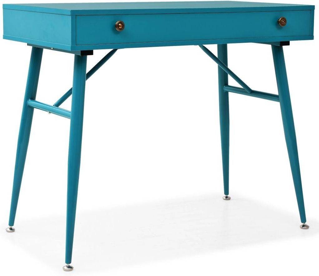 Vidaxl Mesa Ordenador escritorio verde mueble estudio despacho consola 90x50x765 cm 90x50x76.5cm 90x50x76.5