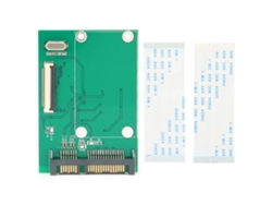 Tarjeta Adaptadora Ce/zif A Sata Hdd Convertidor Hot Swap Con 2 Cables Planos