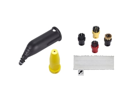 Almohadilla de paño de mopa para suelo de vapor, cepillo de limpieza con boquilla de Limpiador de vapor para Karcher Sc1/Sc2/Sc3/Sc4/Sc5, 5 piezas