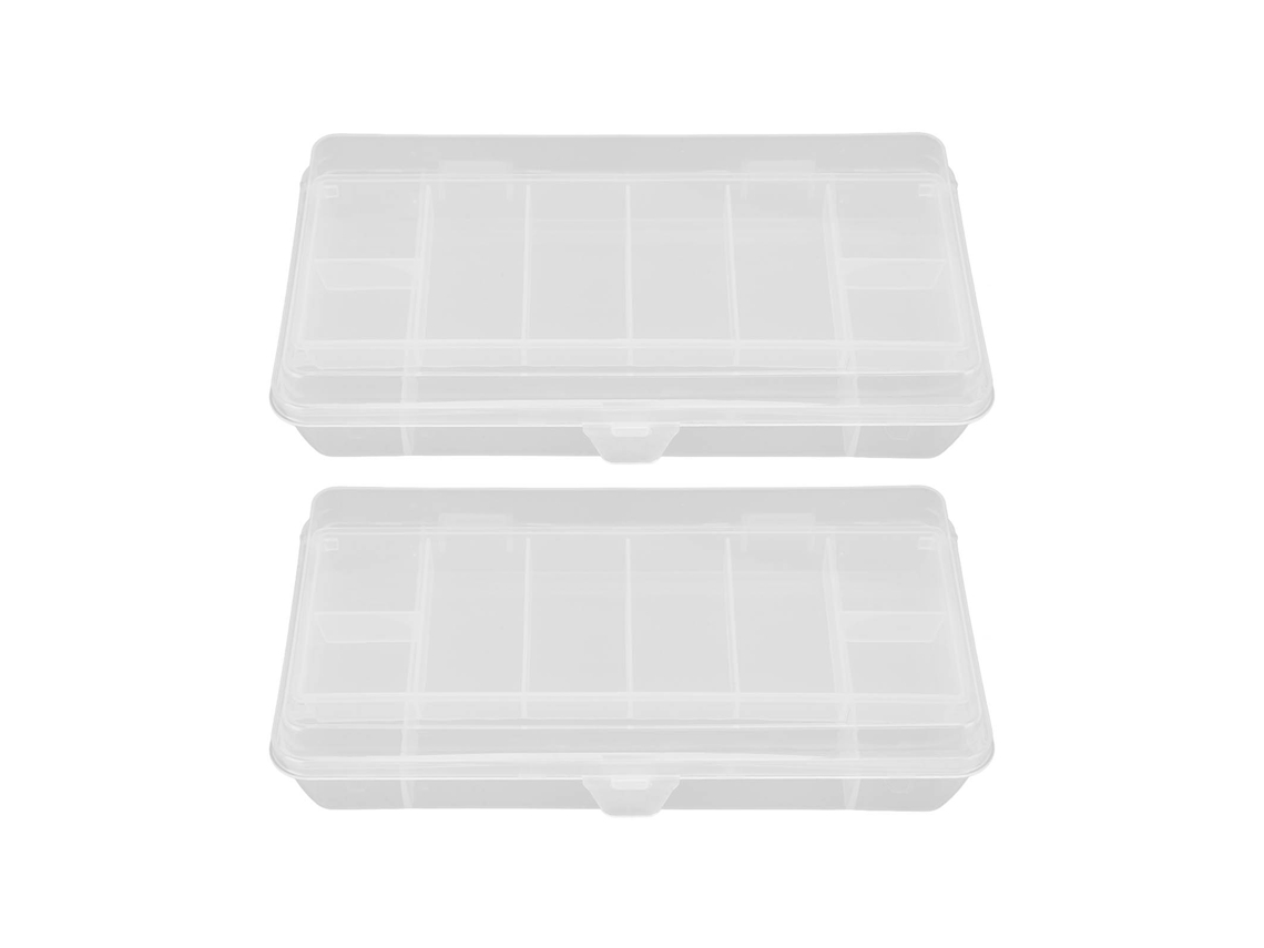 Caja impermeable para cebo de pesca, 2 unidades
