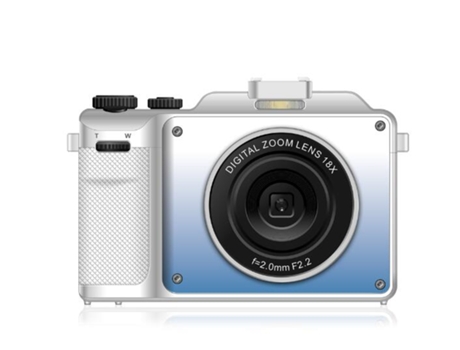 Cámara digital EZII CDX9 48MP F2.2 18X multiplicación Pantalla de 3 pulgadas 4K Regalo de cumpleaños blanco