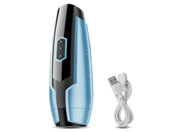 Copa De Masturbacin De Masaje Telescpico De 5 Frecuencias Para Hombres (azul)