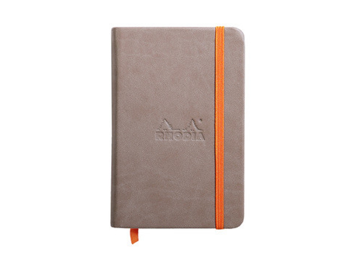 RHODIA 118644C Cuaderno Y Block A6 96 Hojas Gris Pardo
