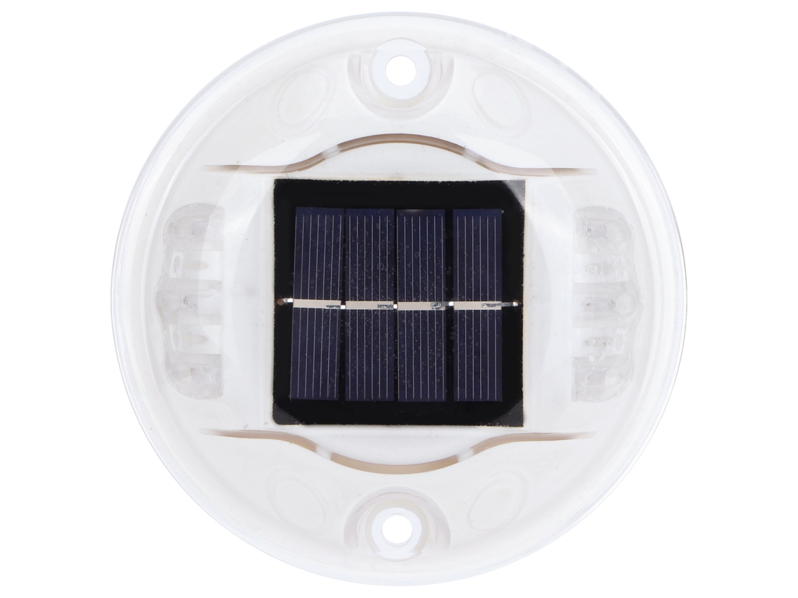 Lámpara solar LED redonda, resistente al agua IP68, con sensor de inducción para jardín. CHABERLU