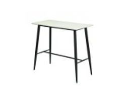 Mueble de Apoyo DUDECOR (Negro - Acero - 120x60x106)