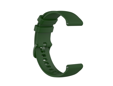 Correa de reloj inteligente de silicona a cuadros para Ticwatch E3 (Amy Green)