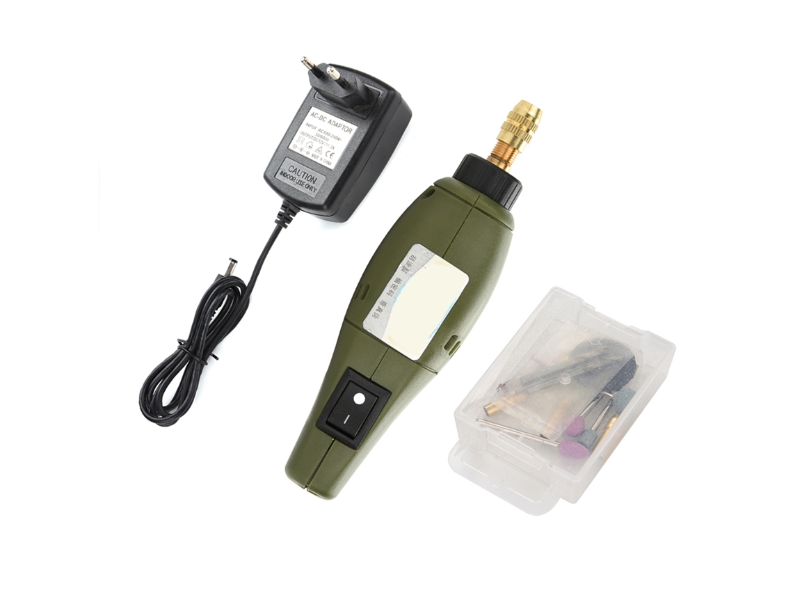 Kit De Miniherramienta Rotativa Eléctrica Con Brocas, Pulidoras Y Accesorios Para Bricolaje.