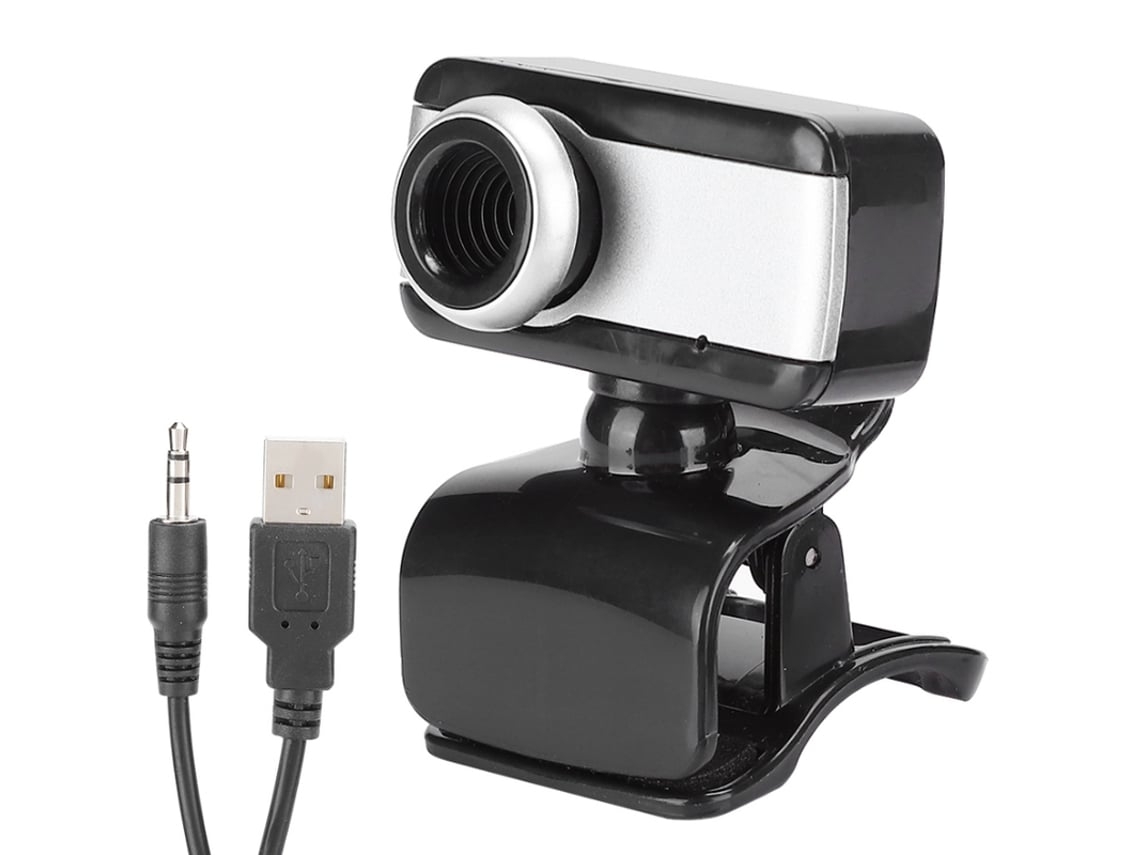 YEMAESRE A3 Micrófono incorporado Cámara de computadora Cámara web Accesorio para PC 480P Negro Sin unidad para videollamadas Negro