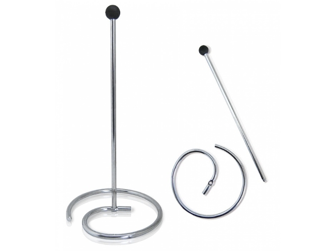 Soporte y Secador para Decantador VIN BOUQUET en Inox
