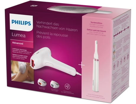 Dispositivo Philips Lumea Advanced Ipl para depilación facial y corporal