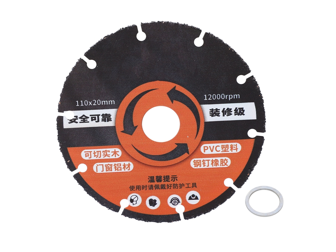 Hoja De Sierra Circular De Acero De Alta Velocidad De 110 Mm Para Cortar Madera Con Amoladora Angular.