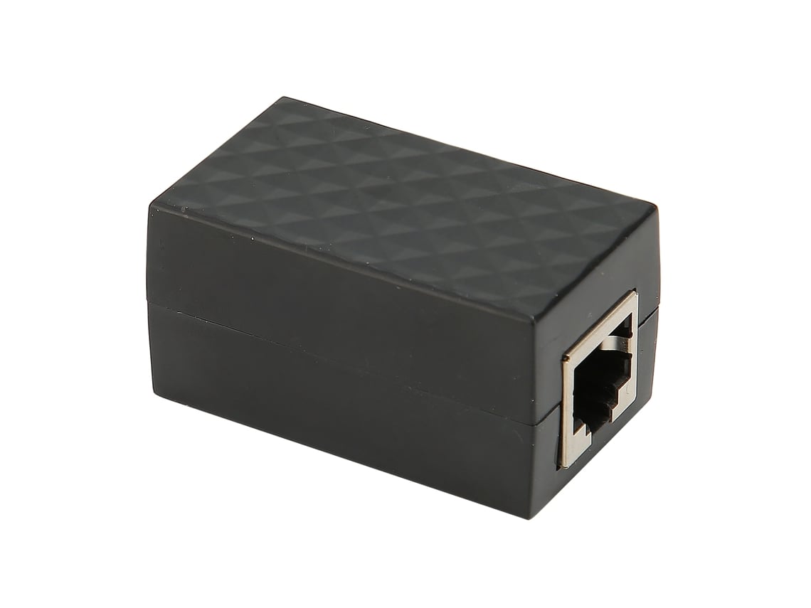 Protector Contra Sobretensiones Ethernet Rj45 Hembra Poe Gigabit Lan Red Cat5 Cat6 Pararrayos