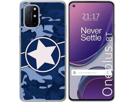 Carcasa OnePlus 8T 5G TUMUNDOSMARTPHONE Camuflaje 03 Multicolor