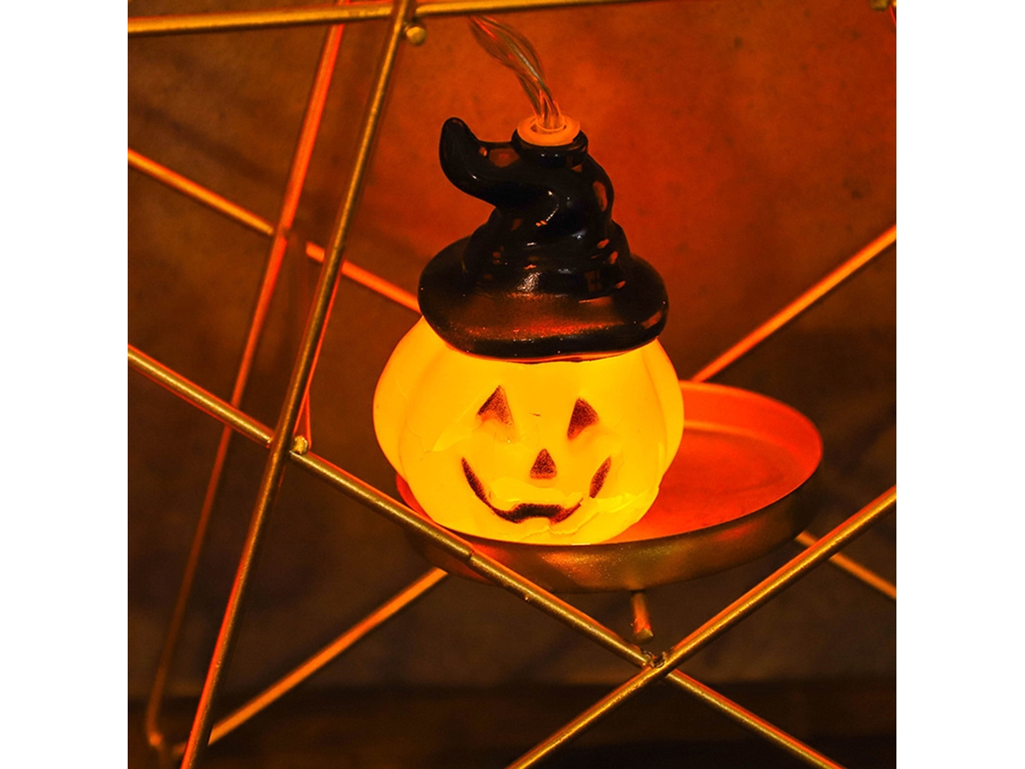 2026-luz De Cadena De 3 Metros 20 Led Con Diversos Patrones Para Decoración De Halloween En Casa, Jardín Y Fiesta Temática