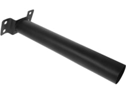 Soporte De Brazo Para Lámpara Solar Para Postes De Iluminación, Tubo De 40 Cm Y 58 Mm, Metal Negro, Accesorio.