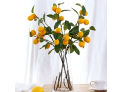 Flor de naranja amarilla Ande Online 87cm 1 tallo