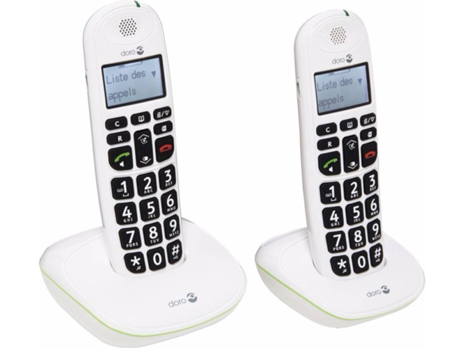 Teléfono Fijo duo DORO Phone Easy 110 blanco