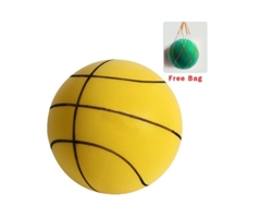 Balón De Baloncesto Silencioso Handleshh Para Entrenamiento En Interiores, Sin Recubrimiento, De Alta Elasticidad.
