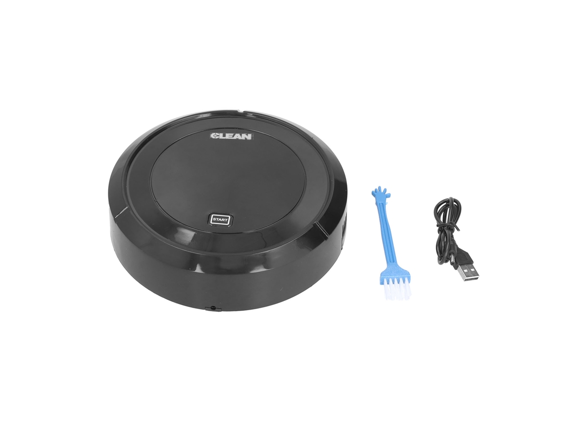 Mini Aspiradora Robot Inteligente, Automática Y Recargable Para El Hogar, 250 M², 2000 Pa, 90 Min.