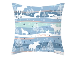 Serie Navideña Nieve Funda de Almohada