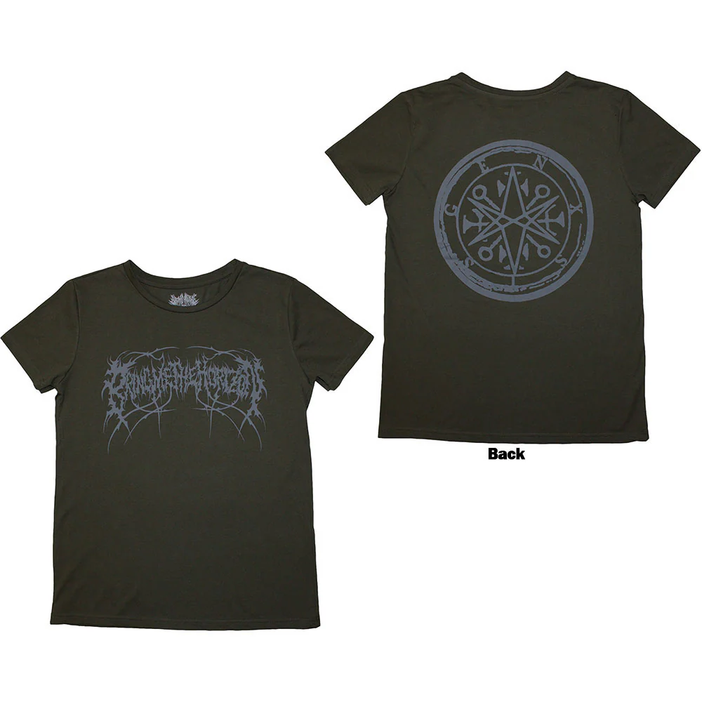 Rockinstone Unisex Bring Me The Horizon Metal Logo Genxsis Camiseta Classic-l