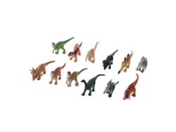 12 Piezas/set Modelo De Dinosaurio De Plástico Suave Juguete Educativo Para Niños Bebés Regalo Colección