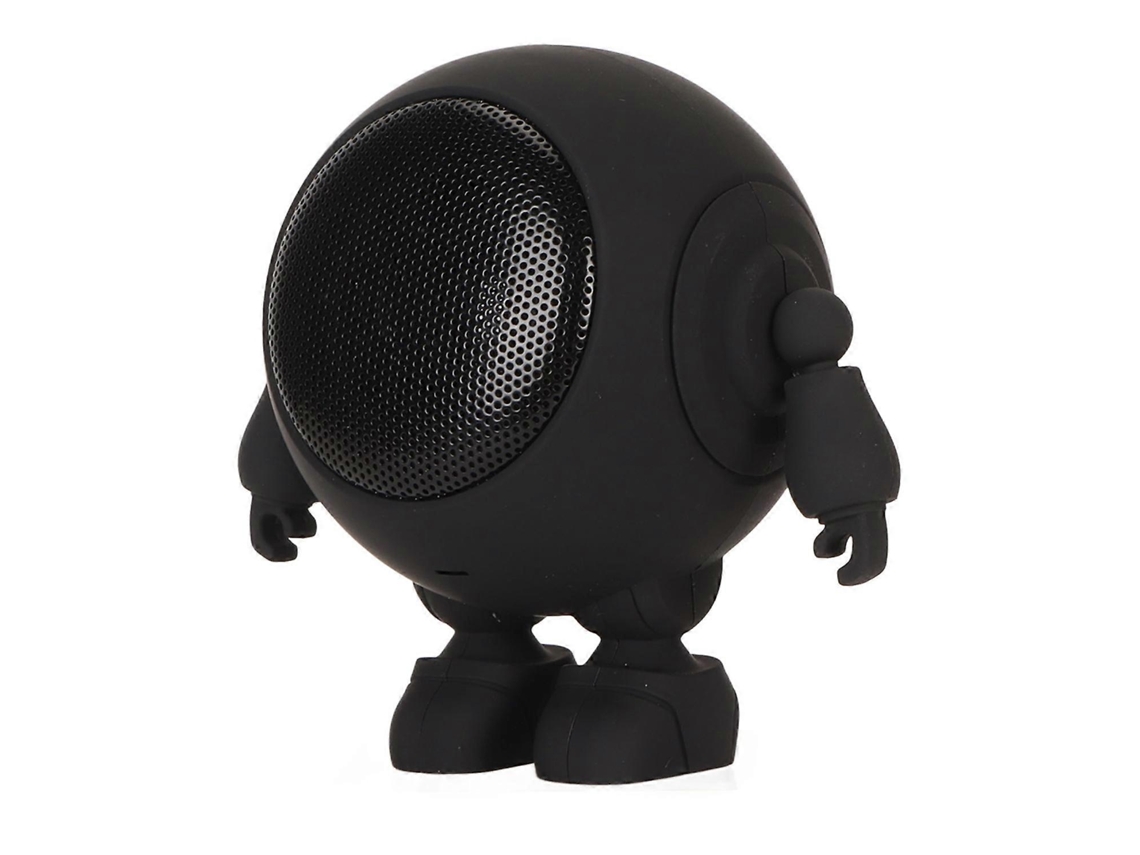 Altavoz Bluetooth portátil con forma de robot, Bluetooth 5.0, 1000 mAh, micrófono integrado, mini altavoz inalámbrico para Yunzii