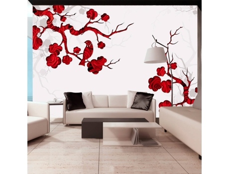 Papel de Pared ARTGEIST Red Bush (250x175 cm)