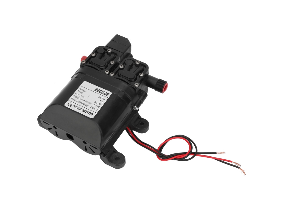 Bomba De Agua De Diafragma Autocebante, 12v 120w, Con Interruptor De Presión Automático.