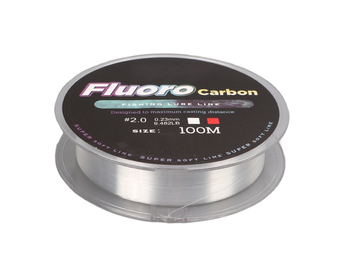 Hilo De Pesca De Nailon Trenzado Súper Resistente De 100 M, Resistente Al Desgarro, Para Cebo, Línea Principal N.° 2.0