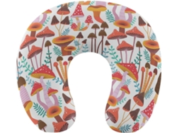 Almohada Viaje Forma Hongo, Espuma Viscoelástica Viscoelástica Fácil Relajación Cómodos Familia.brfácil