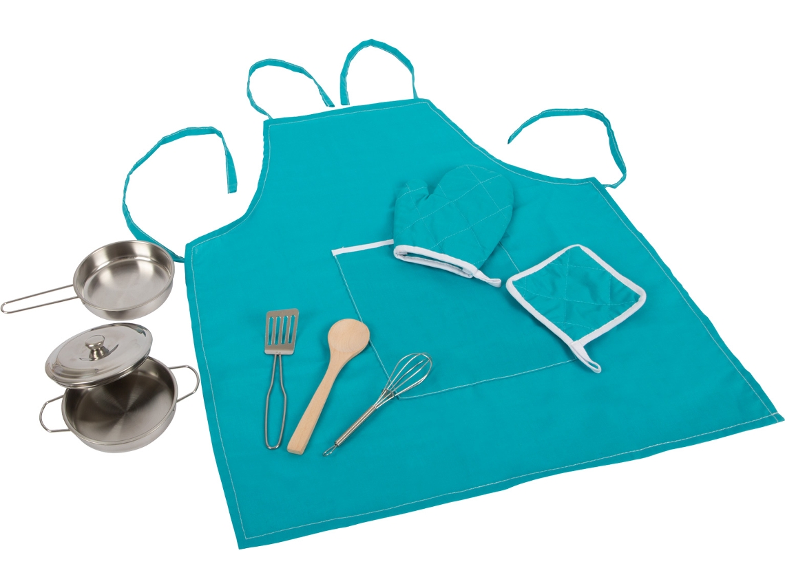 Cooking Set With Apron SMALL FOOT COMPANY (3 años)