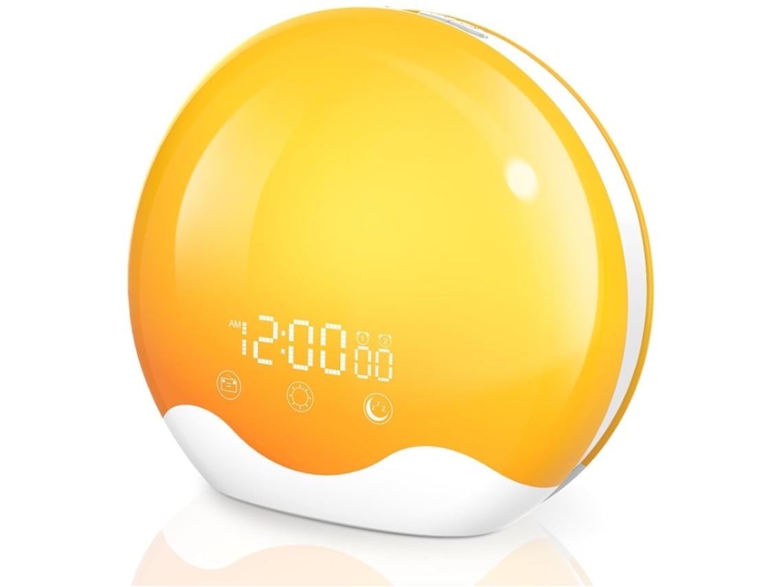 Alarma De Amanecer Con Pantalla Táctil Y Luz Despertador