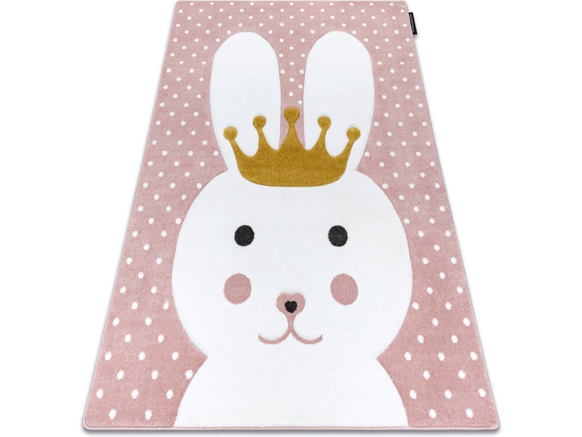 Alfombra DYWANY LUSZCZOW Petit Bunny (Rosa - 180 x 270 cm - Polipropileno)