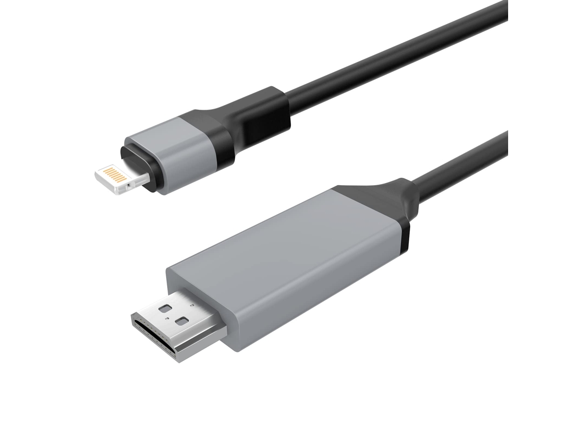 [certificado Apple Mfi] Cable Adaptador Lightning A Hdmi, Lightning A Hdmi, Adaptador Lightning 2k A Av Digital, Convertidor De Pantalla Sin