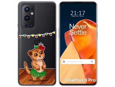 Carcasa OnePlus 9 Pro 5G TUMUNDOSMARTPHONE Dibujos Transparente Multicolor