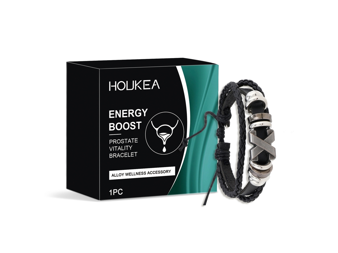 Pulsera Vitality para hombre, alto rendimiento, diseño moderno.