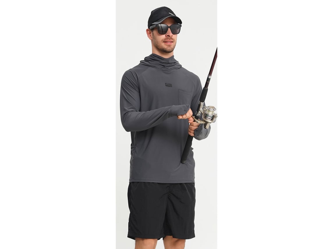 Camiseta De Secagem Rápida Com Proteção Uv Para Esportes Aquáticos - Nylon-spandex Para Pesca, Surf E Mergulho Com Snorkel Xxl